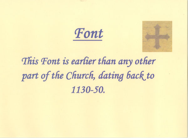 File of File of Church history exhibition information sheets